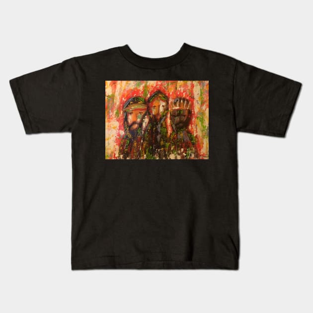 Three Kings Kids T-Shirt by gldomenech